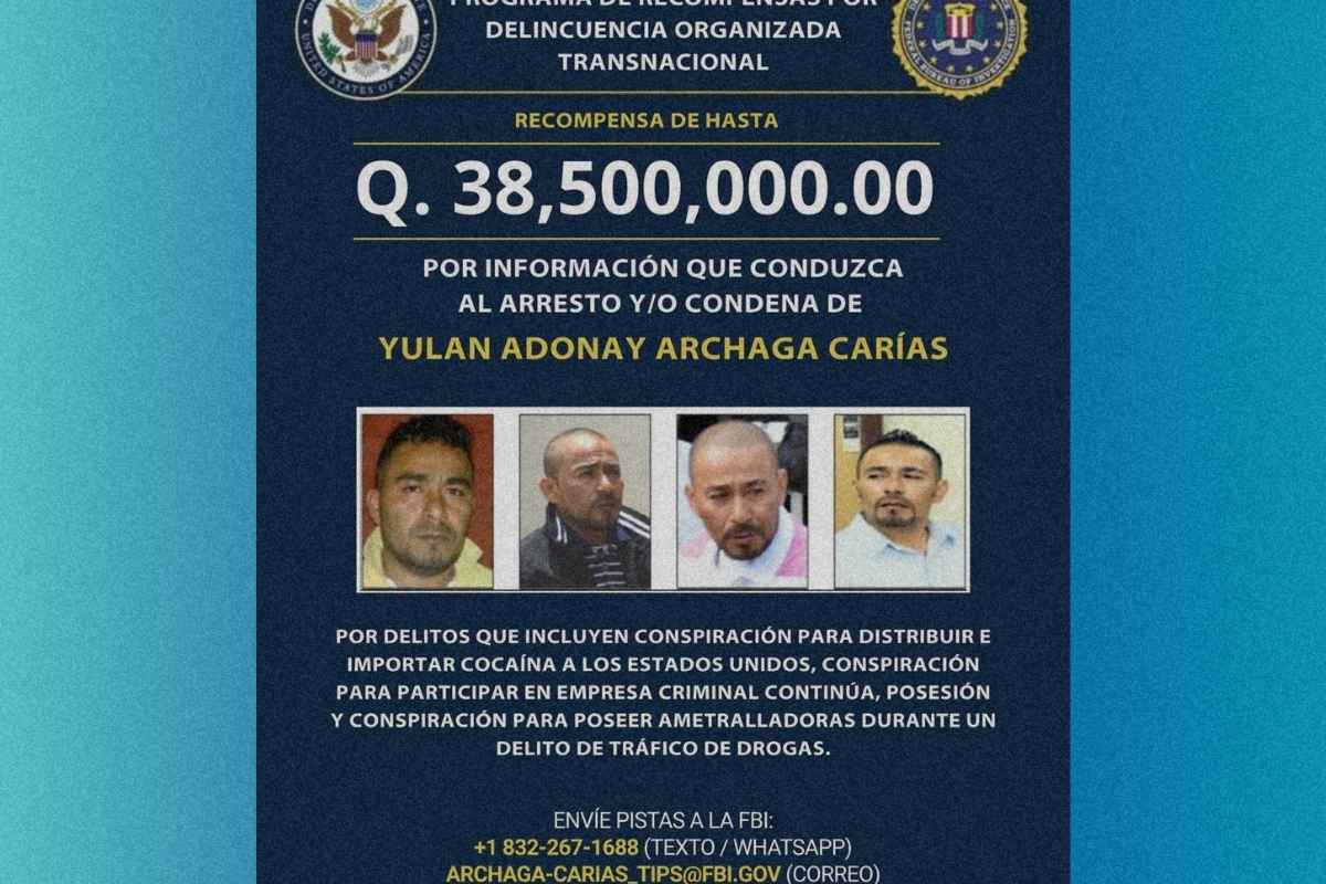 EE. UU. activa millonaria recompensa por líder de la MS-13 buscado por el FBI