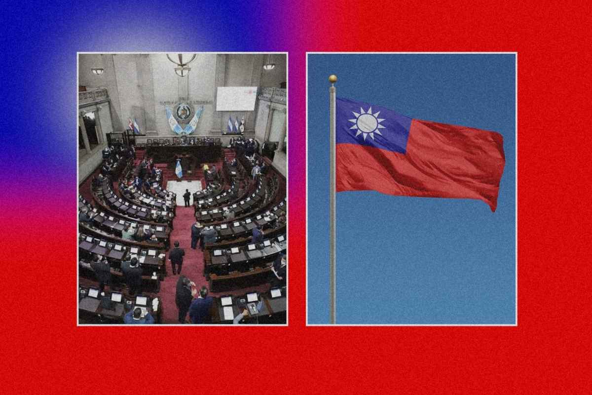 Congreso de Guatemala manifiesta preocupación por maniobras de China cerca de Taiwán