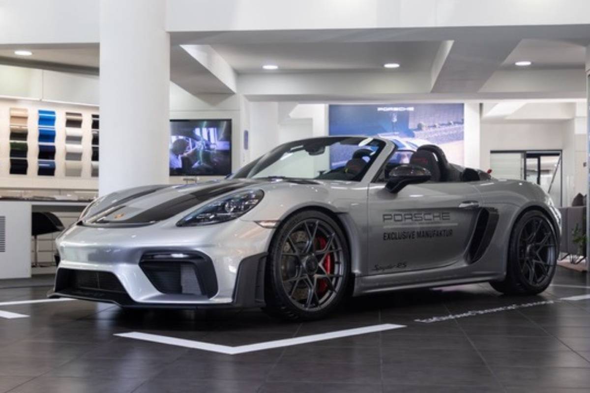 Porsche presenta en Guatemala un 718 Spyder RS con personalización exclusiva