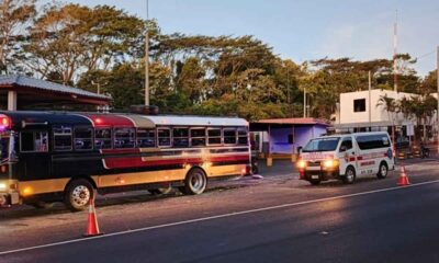 Ataque armado hiere a cuatro en bus del Pacífico