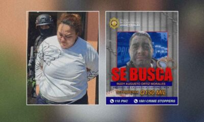 Detienen a la pareja de alias “El Smoking”, líder pandillero prófugo