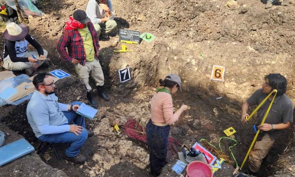 Diez osamentas del conflicto armado son localizadas en Petén, según MP