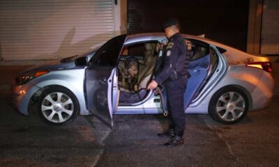 Fusiles abandonados tras operativo policial en zona 3