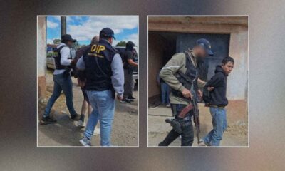 Nueve capturas por ataques contra policías