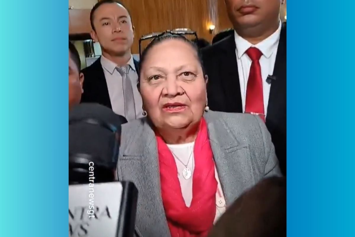 Consuelo Porras presenta expediente para optar a un cargo en la Corte de Constitucionalidad