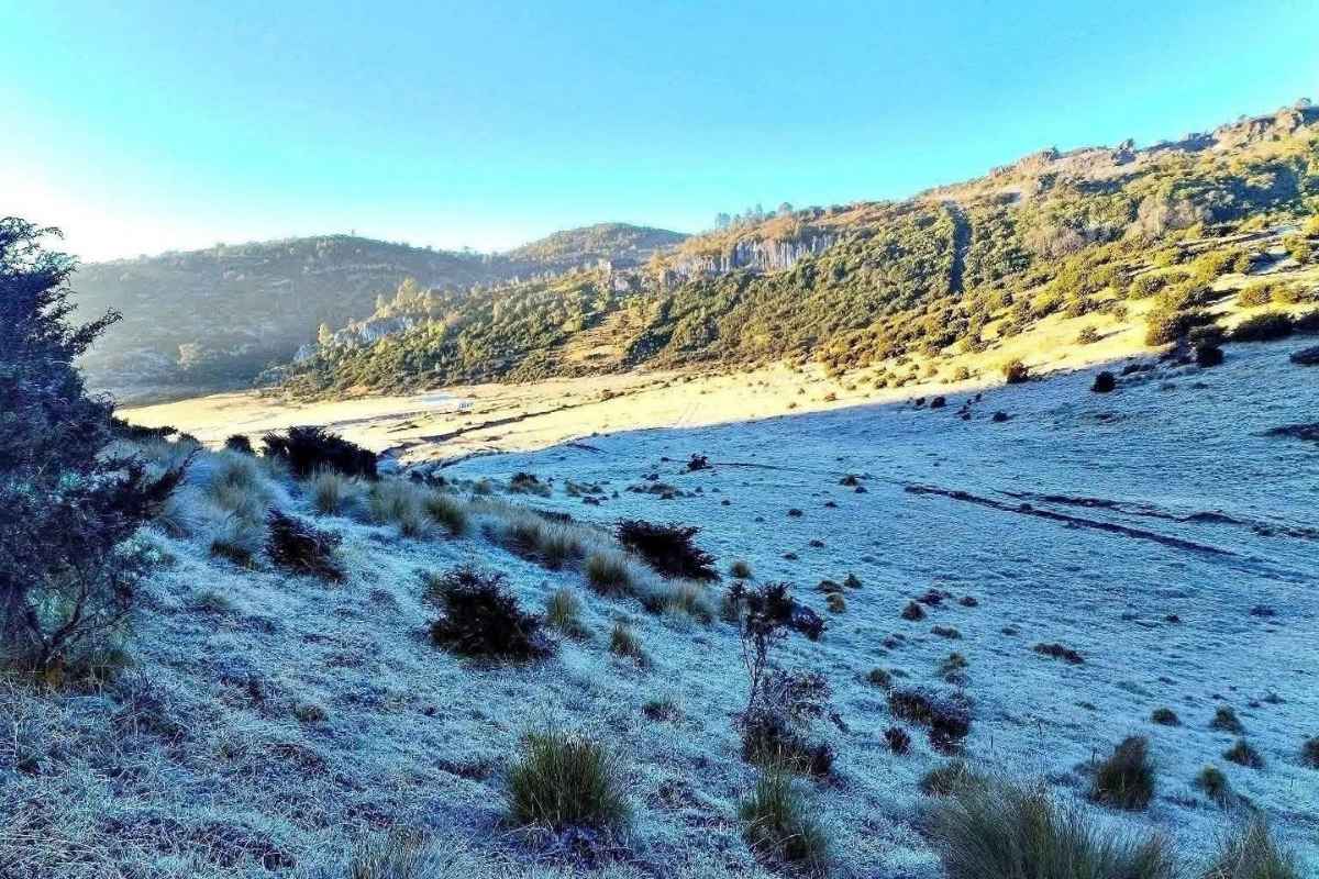 Guatemala bajo cero occidente registra –2 °C y se intensifica el frío este 2 de febrero