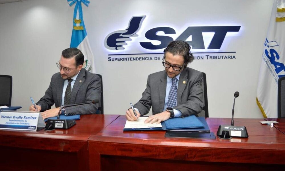 PGN y SAT firman acuerdo para acceder a registros vehiculares y fortalecer búsqueda de menores desaparecidos en Guatemala