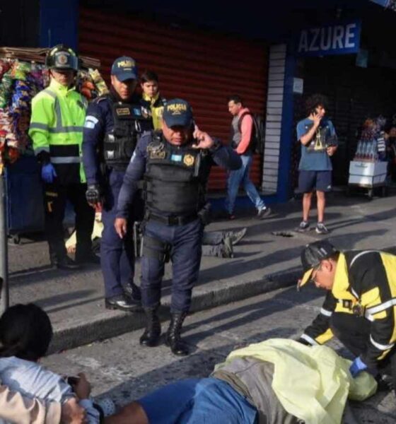 Ataque armado deja tres fallecidos en la zona 1