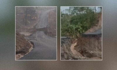 Colapso en ruta Cito-180 interrumpe conexión entre Retalhuleu y Quetzaltenango