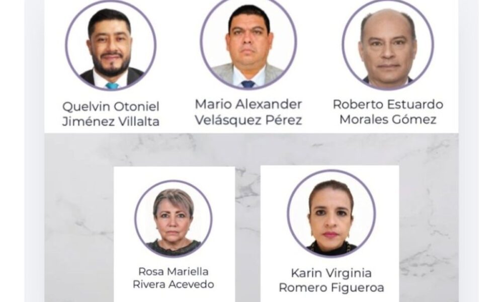 Congreso elige magistrados del Tribunal Supremo Electoral para el período 2026-2032