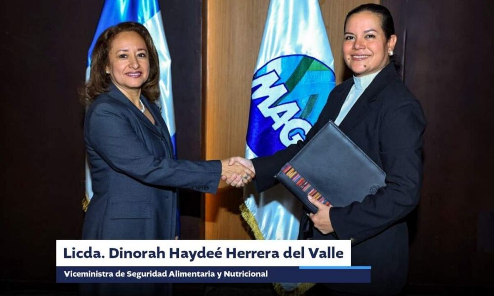 Dinorah Herrera asume viceministerio en el MAGA y dirigirá la política de seguridad alimentaria