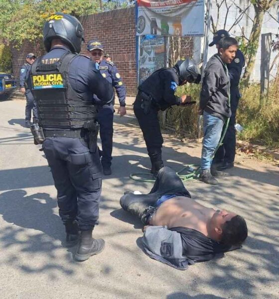 El Tejar capturan a dos tras ataque que dejó policía herido