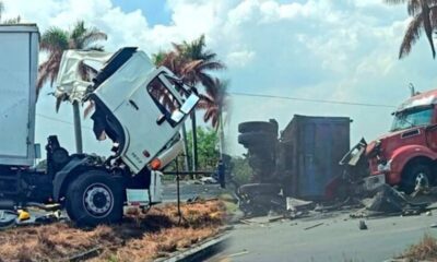 Identifican a cuatro víctimas mortales tras accidente en la autopista Palín–Escuintla