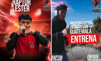 Raptor celebra triunfo de Lester Martínez en pelea por el título interino del CMB