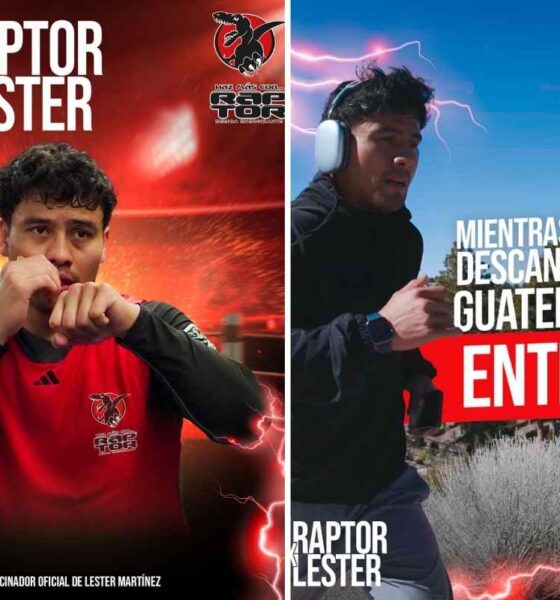 Raptor celebra triunfo de Lester Martínez en pelea por el título interino del CMB