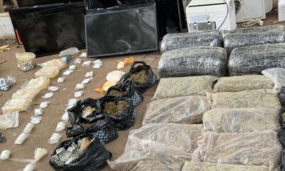 Requisa en la cárcel Canadá, en Escuintla, deja más de 170 celulares, drogas, armas y equipos tecnológicos