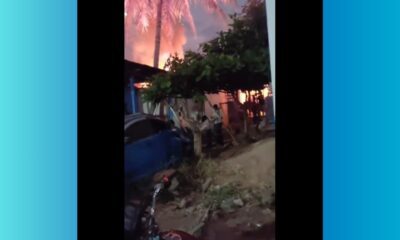 San Marcos incendio en escuela deja bomberos heridos y cuatro detenidas