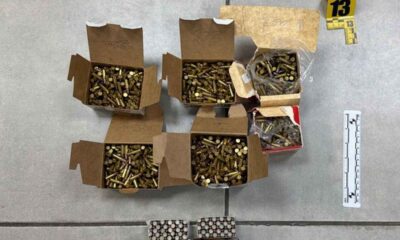 Arsenal ilegal en contenedor decomiso en Puerto Barrios