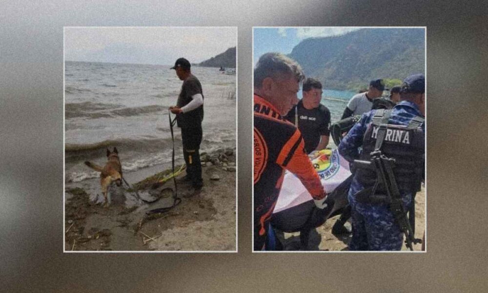 Localizan cuerpo en lago de Atitlán tras siete días de intensa búsqueda especializada