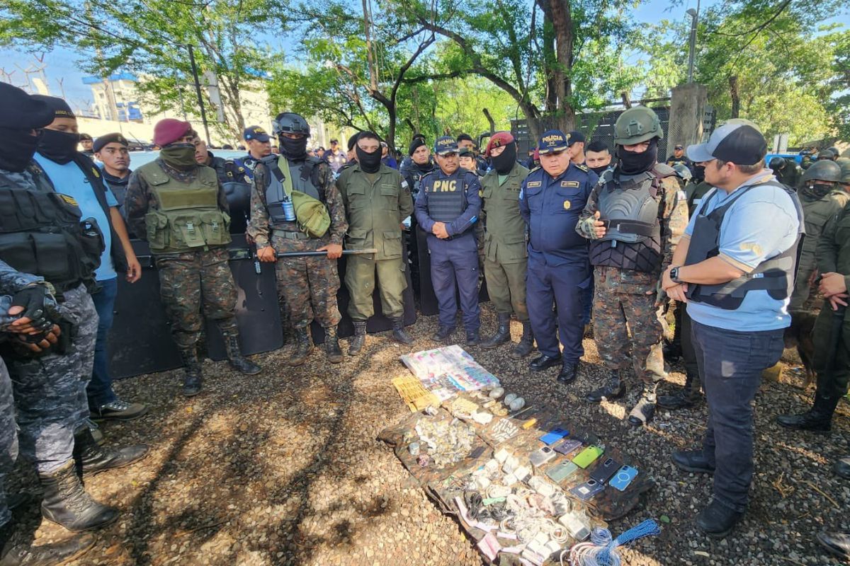Operativo en Renovación I deja decomiso de drogas, celulares y listados de posibles víctimas de extorsión