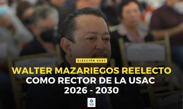 Reelección de rector en la USAC se oficializa en medio de protestas y denuncias durante la jornada electoral