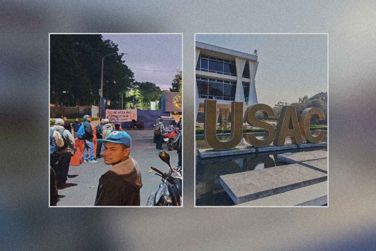 USAC cerrada por protesta impacta movilidad en Periférico y Petapa este lunes