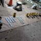Accesorios para armas bajo investigación en zona 13