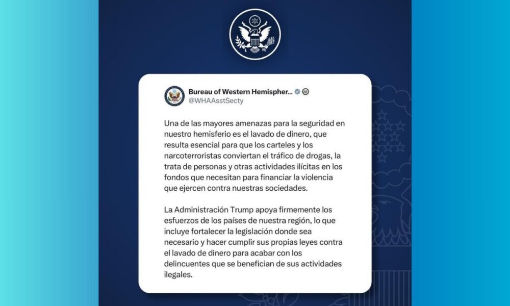 EE. UU. respalda leyes contra el lavado de dinero mientras crece el debate político y económico en Guatemala