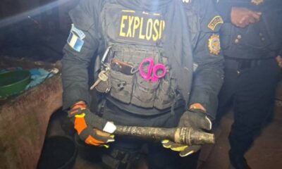 Encuentran explosivo mientras albañiles excavaban en Chimaltenango