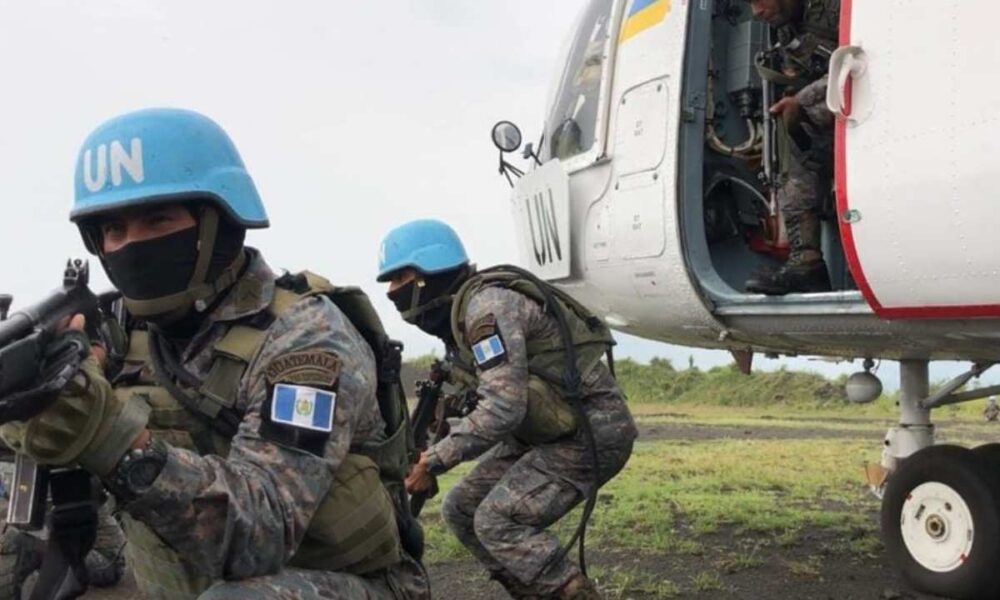 Guatemala activa protocolos sanitarios para tropas en el Congo ante brote de ébola