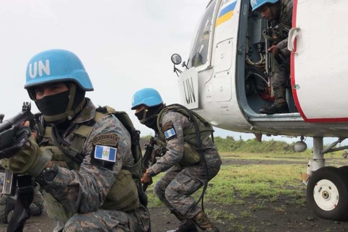 Guatemala activa protocolos sanitarios para tropas en el Congo ante brote de ébola