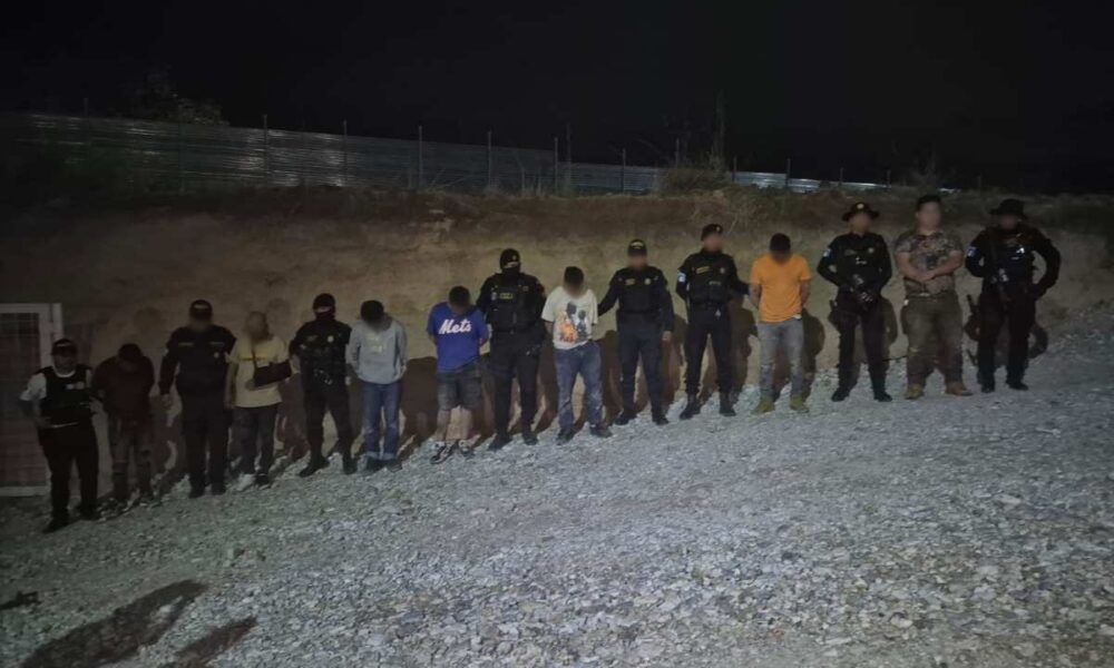 Ocho capturados tras operativo contra robafurgones en ruta al Atlántico