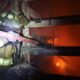 Voraz incendio destruye mercadería en ruta a El Salvador
