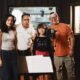 Alumnos de la Escuela Carlos F. Novella adaptan Shape of You a la marimba