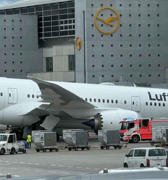 Boeing 787 de Lufthansa sufre colapso del tren delantero en Fráncfort y deja varios heridos antes de un vuelo a Los Ángeles