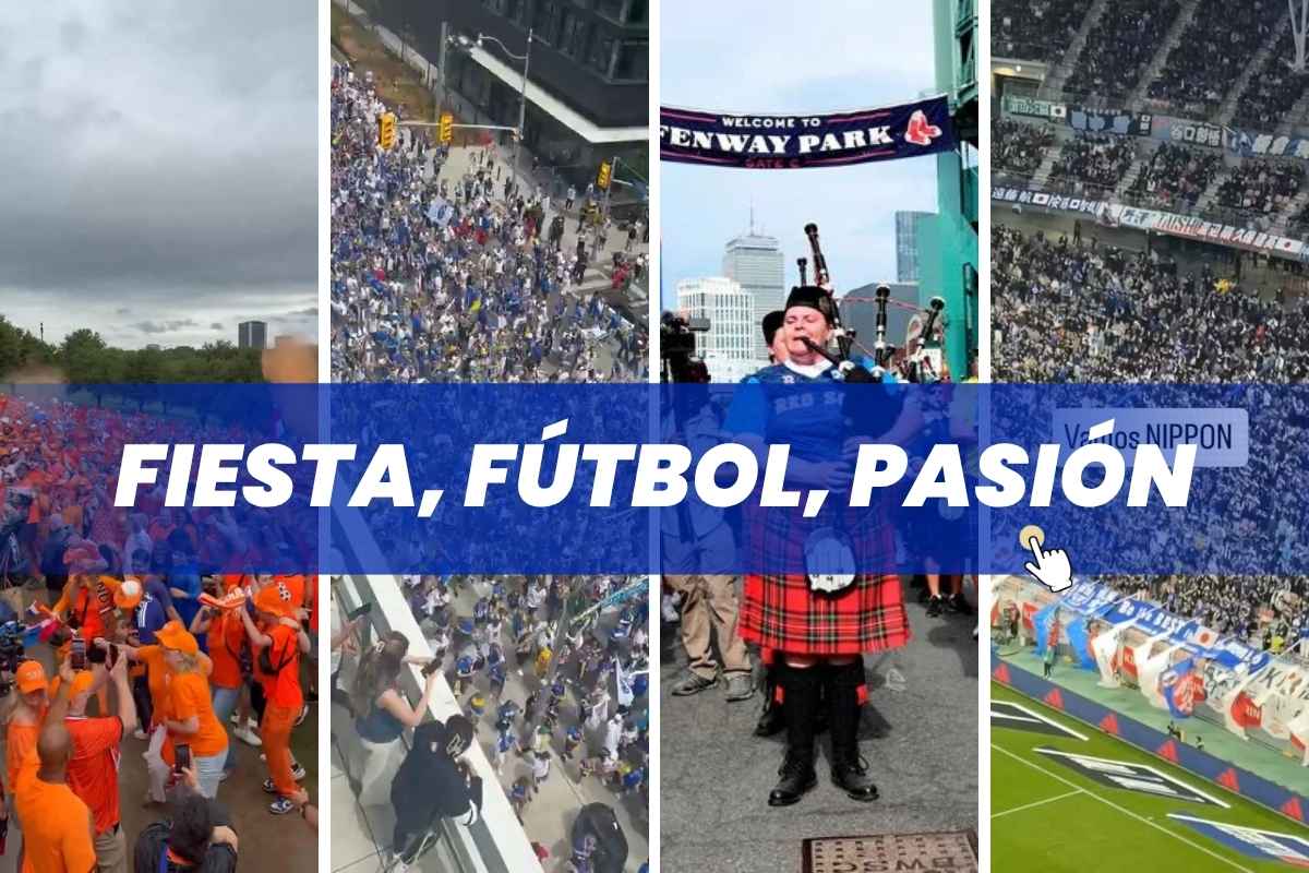 El carnaval de las hinchadas en el Mundial 2026 El fervor y la hermandad de las aficiones contagian a las sedes