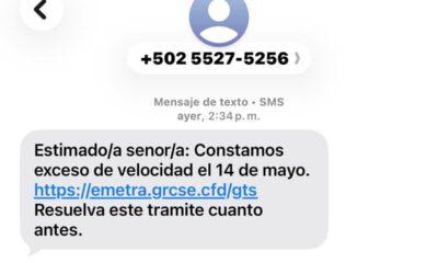 Emetra alerta por mensajes falsos de multas y revela números usados en el fraude