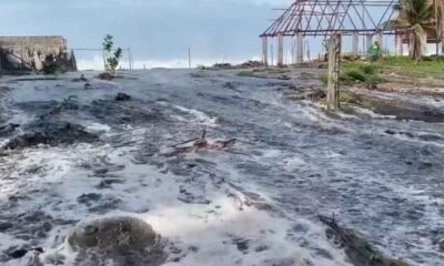 Oleaje elevado mantiene bajo vigilancia varios puntos del litoral guatemalteco
