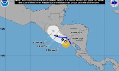 Tormenta tropical Cristina avanza frente a Centroamérica y amenaza con lluvias intensas en Guatemala y la región