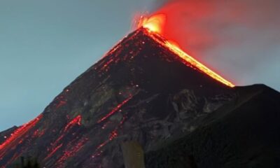 Volcán de Fuego video de turistas expone riesgos en zona restringida