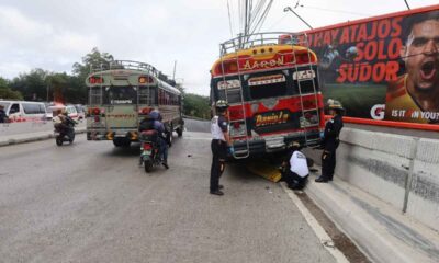 Bus pierde el control en Vista Hermosa y deja un fallecido en zona 15