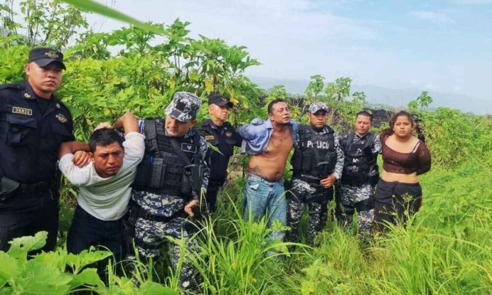 Capturan a dos guatemaltecos tras rescate de una adolescente secuestrada en El Salvador