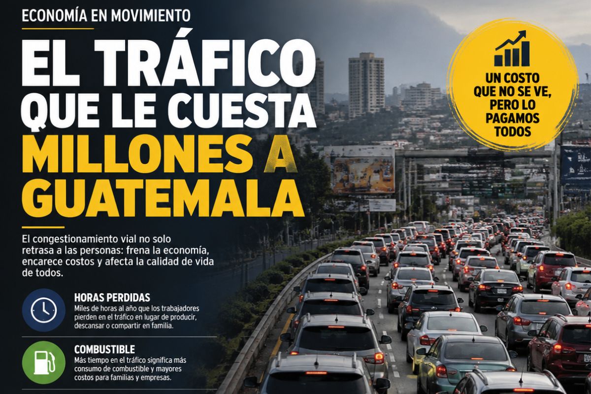 El costo económico del congestionamiento vial: una factura que paga toda la economía