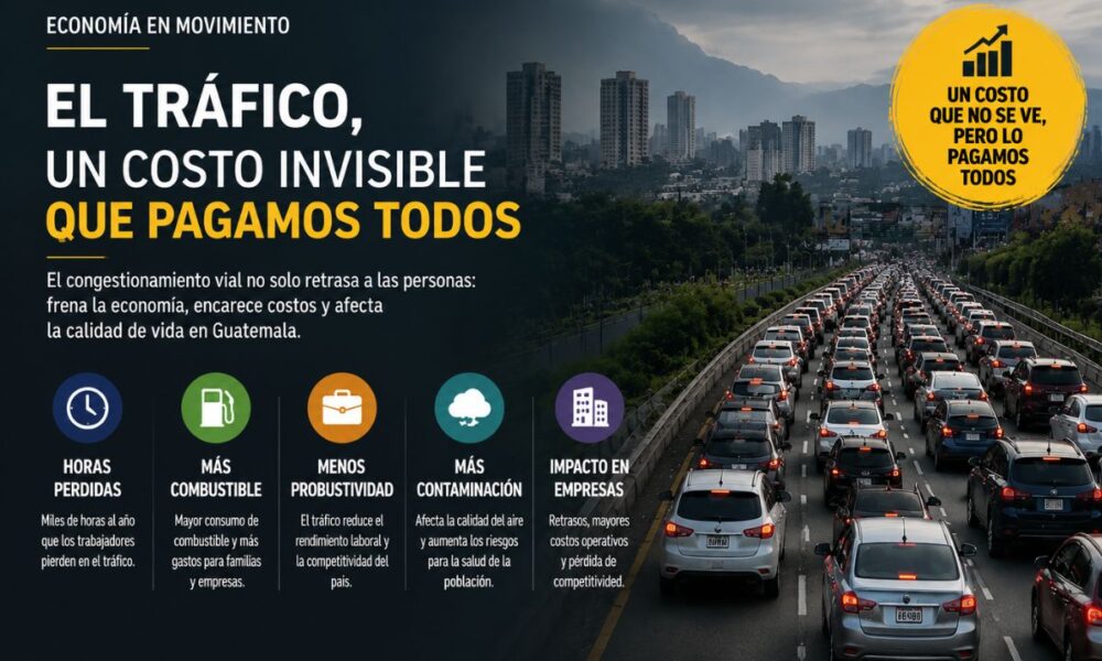 El costo económico del congestionamiento vial: una factura que paga toda la economía
