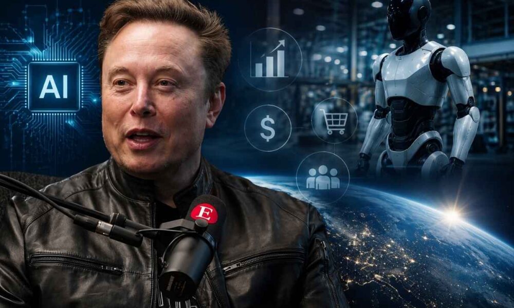 Elon Musk En 2036 el dinero dejará de importar porque la IA producirá más de lo que podamos consumir