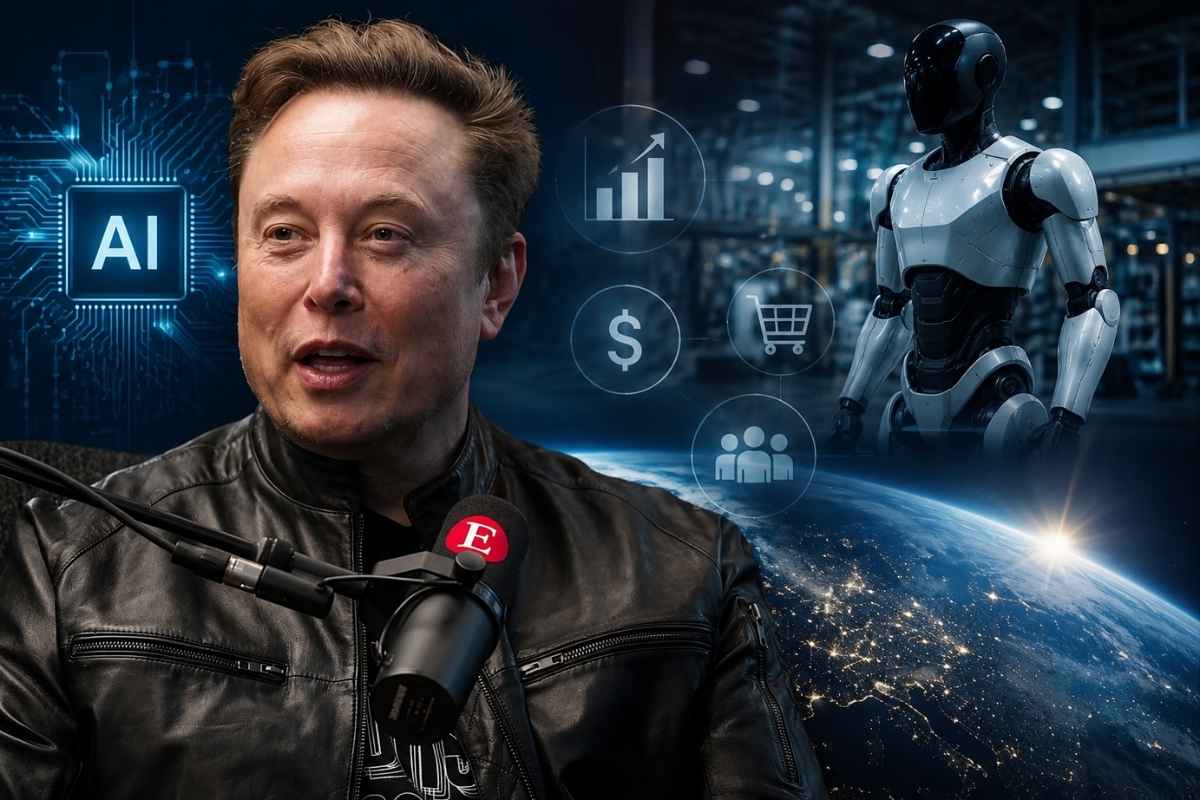 Elon Musk En 2036 el dinero dejará de importar porque la IA producirá más de lo que podamos consumir