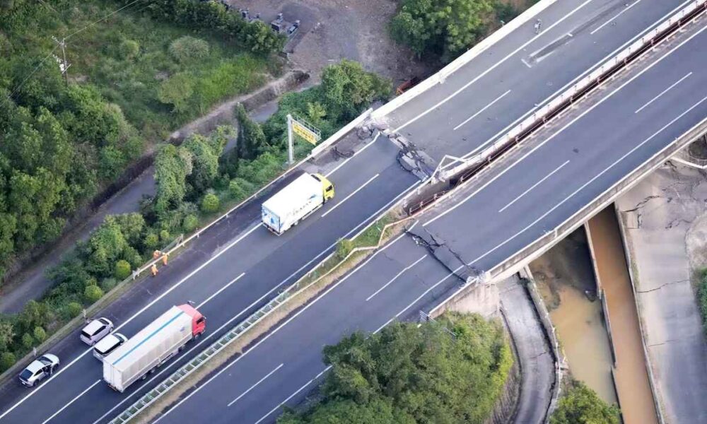 Japón enfrenta una emergencia tras potente sismo de 7.1 que deja heridos, derrumbes y miles sin electricidad