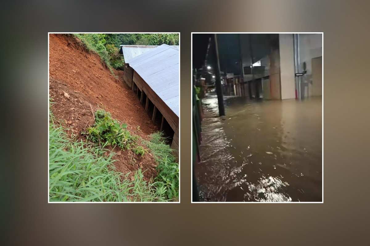 Lluvias desbordan ríos y afectan viviendas en Alta Verapaz e Izabal