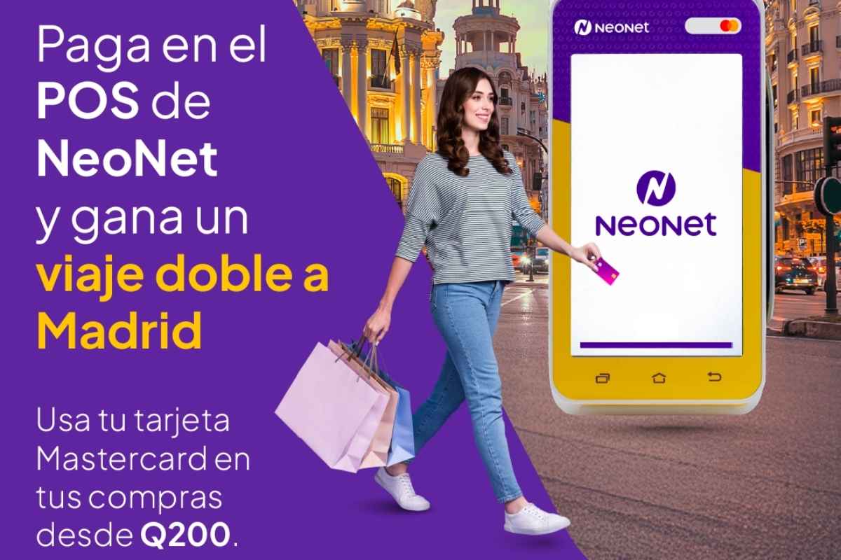 NeoNet y Mastercard lanzan promoción para ganar un viaje a Madrid