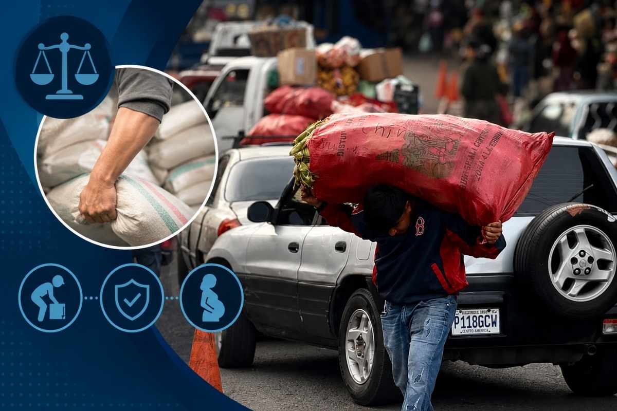 Nuevo límite para cargar peso en Guatemala así cambian las reglas para trabajadores desde el 24 de julio